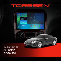 Штатна магнітола Torssen 2K Mercedes SL W230 04-11 F96128 4G Carplay DSP
