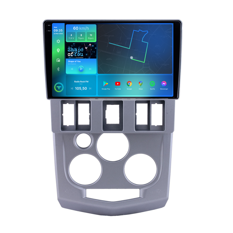 Штатна магнітола Torssen 2K Renault Logan 2004-2009 F98256 4G Carplay DSP