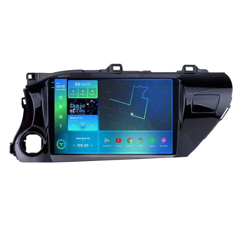 Штатна магнітола Torssen 2K Toyota Hilux 16 F10464 4G Carplay DSP