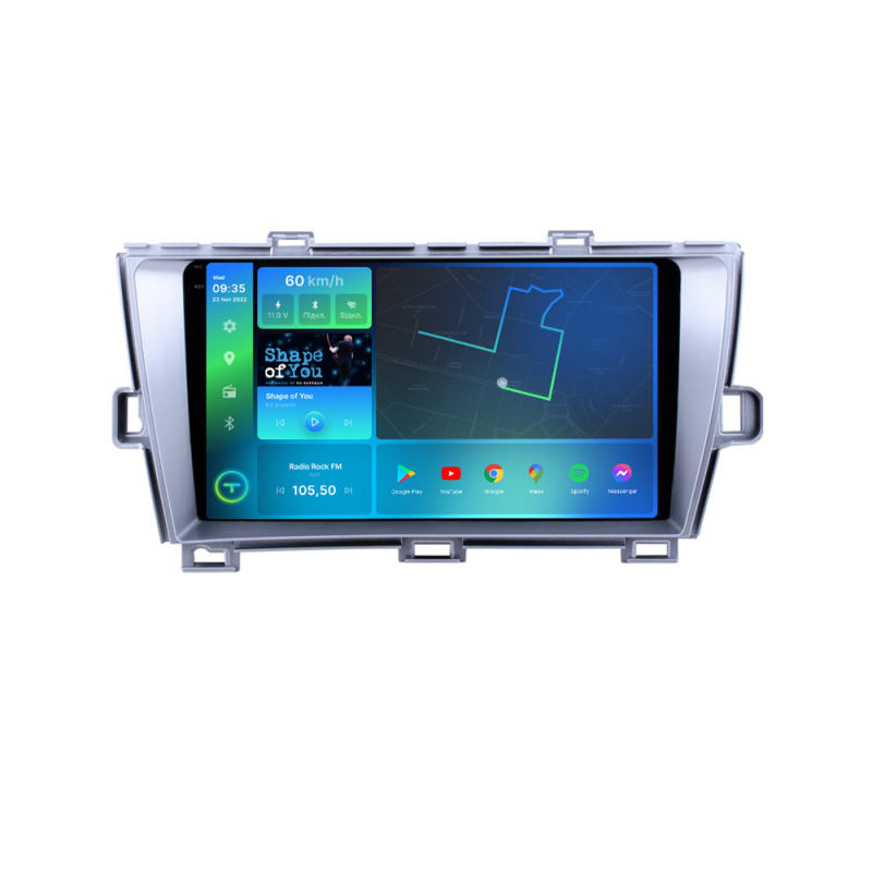 Штатна магнітола Torssen 2K Toyota Prius 12 F96128 4G Carplay DSP