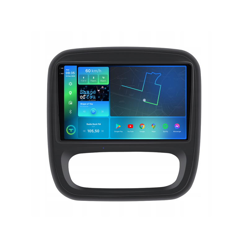 Штатна магнітола Torssen 2K Renault Trafic 2014+ F98256 DSP 4G Carplay DSP