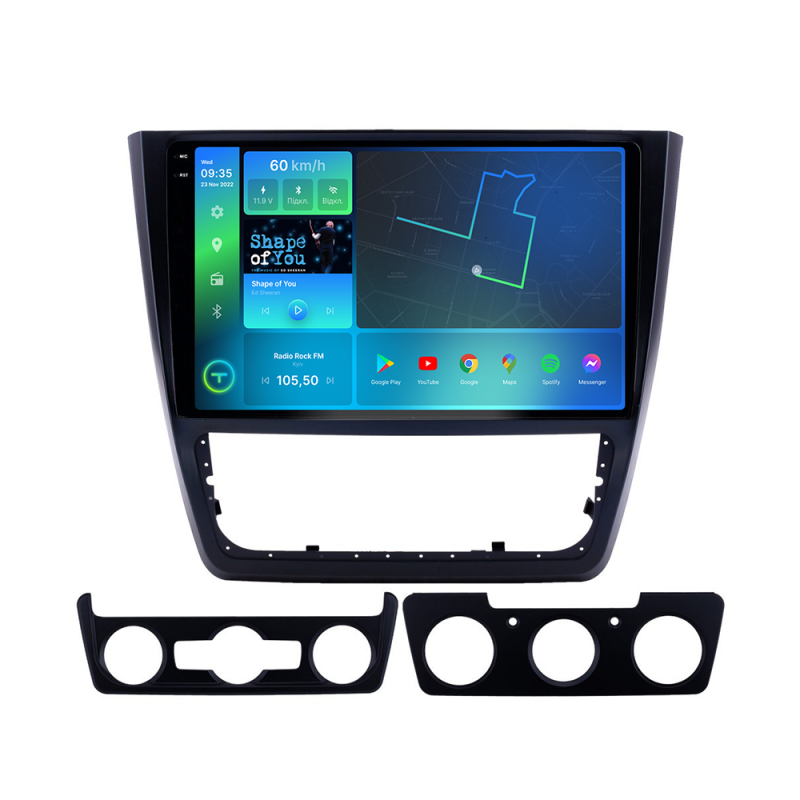 Штатна магнітола Torssen 2K Skoda Yeti Climate F108256 4G Carplay DSP
