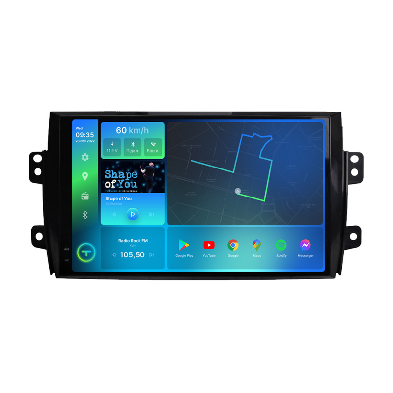 Штатна магнітола Torssen 2K Suzuki Grand Vitara 05-15 F9432 4G Carplay DSP