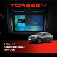 Штатна магнітола Torssen 2K Renault Sandero/Logan 14-19 F9232 4G Carplay DSP