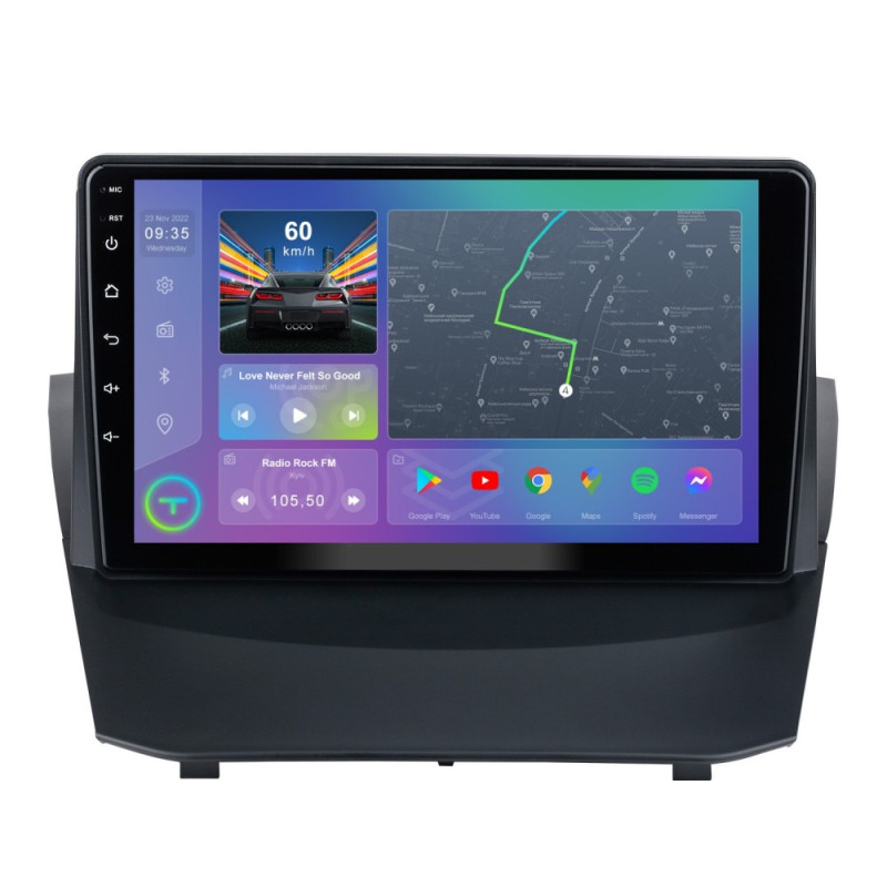 Штатна магнітола Torssen Ford Fiesta 09-14 FL9 4+64Gb 4G Carplay DSP