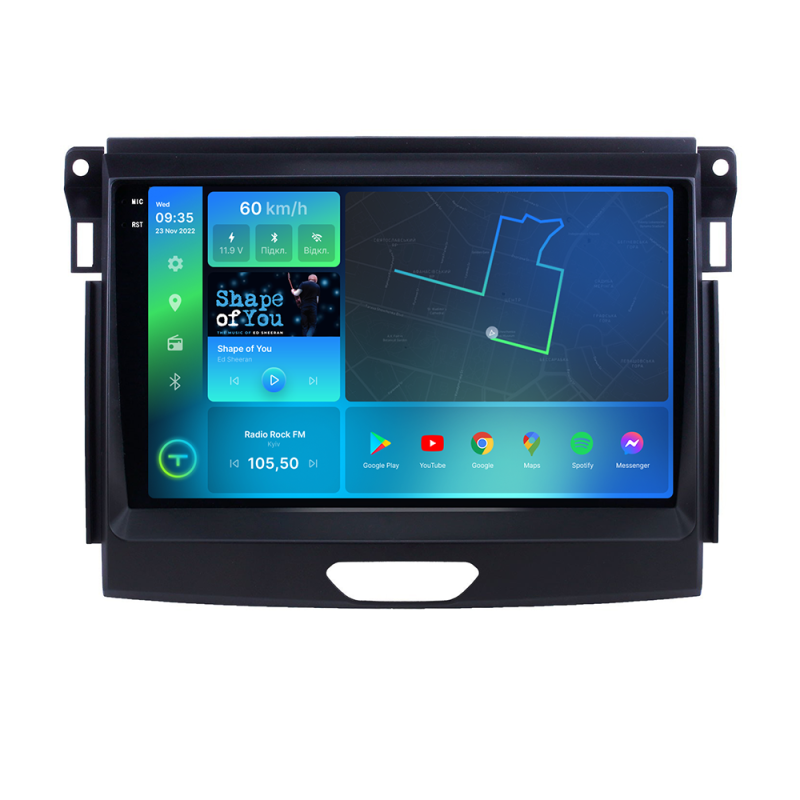 Штатна магнітола Torssen 2K Ford Ranger 15-19 F9464 4G Carplay DSP