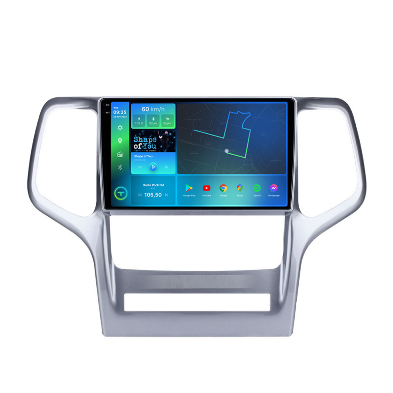 Штатна магнітола Torssen 2K Jeep Grand Cherokee 08-12 FL9 4+64Gb 4G Carplay DSP