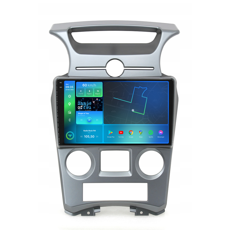 Штатна магнітола Torssen 2K Kia Carens 2006-2012 climate F9432 4G Carplay DSP