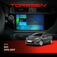 Штатна магнітола Torssen 2K Kia Rio 2015-2017 F9464 4G Carplay DSP
