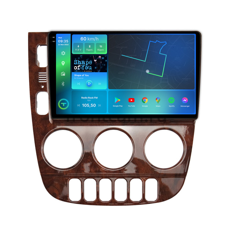 Штатна магнітола Torssen 2K Mercedes ML W163 1997-2005 F98256 4G Carplay DSP