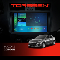 Штатна магнітола Torssen 2K Mazda 3 11-13 F9464 4G Carplay DSP
