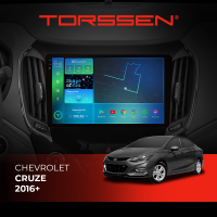 Штатна магнітола Torssen 2K Chevrolet Cruze 16+ F96128 4G Carplay DSP