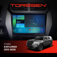 Штатна магнітола  Torssen 2K DTS Ford Explorer 2012-2020 F10432 4G Carplay DSP
