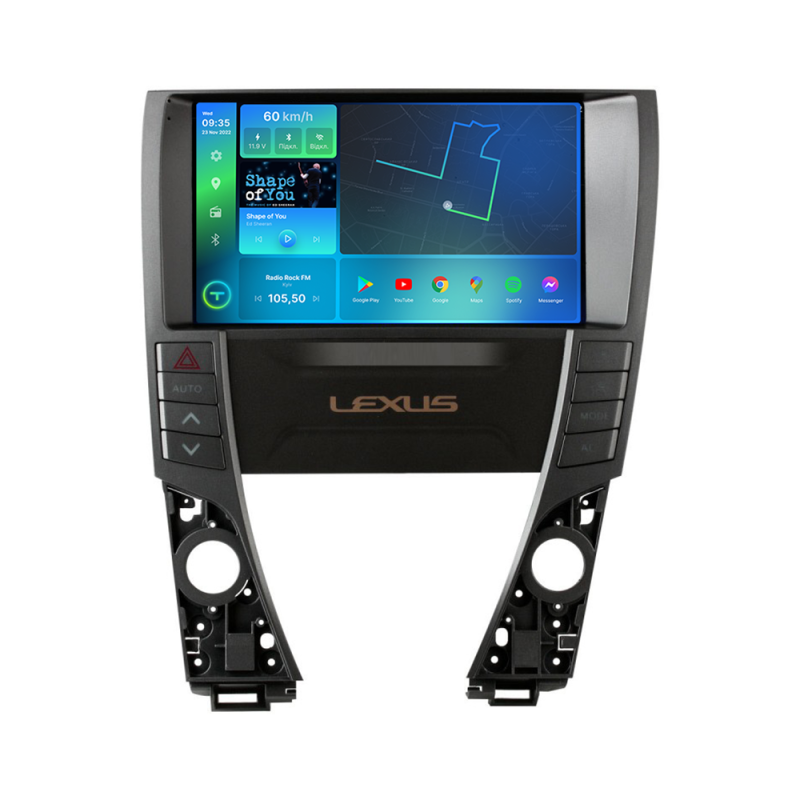 Штатна магнітола 2K Torssen Lexus ES350 XV40 2006-2012 F9464 4G Carplay DSP
