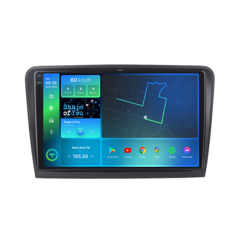 Штатна магнітола Torssen 2K DTS Skoda Superb 13-16 F10432 4G Carplay DSP