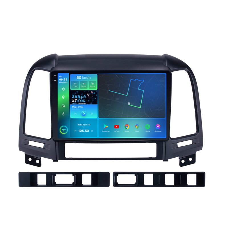 Штатна магнітола Torssen 2K DTS Hyundai Santa Fe 2006-2012 F9432 4G Carplay DSP