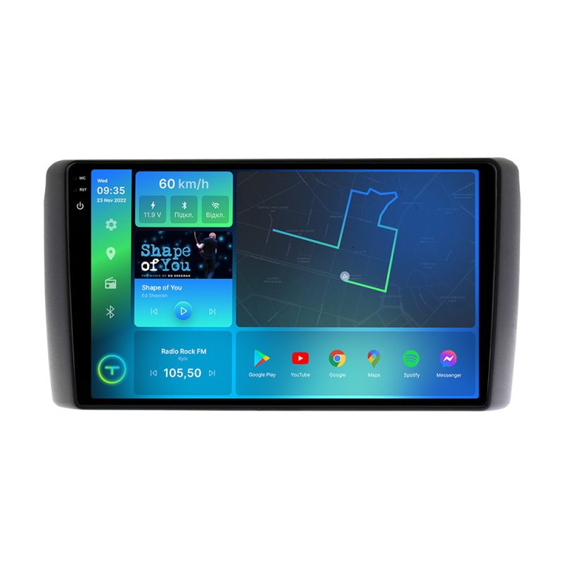 Штатна магнітола Torssen 2K DTS Nissan Leaf 2010-2017 F9432 4G Carplay DSP