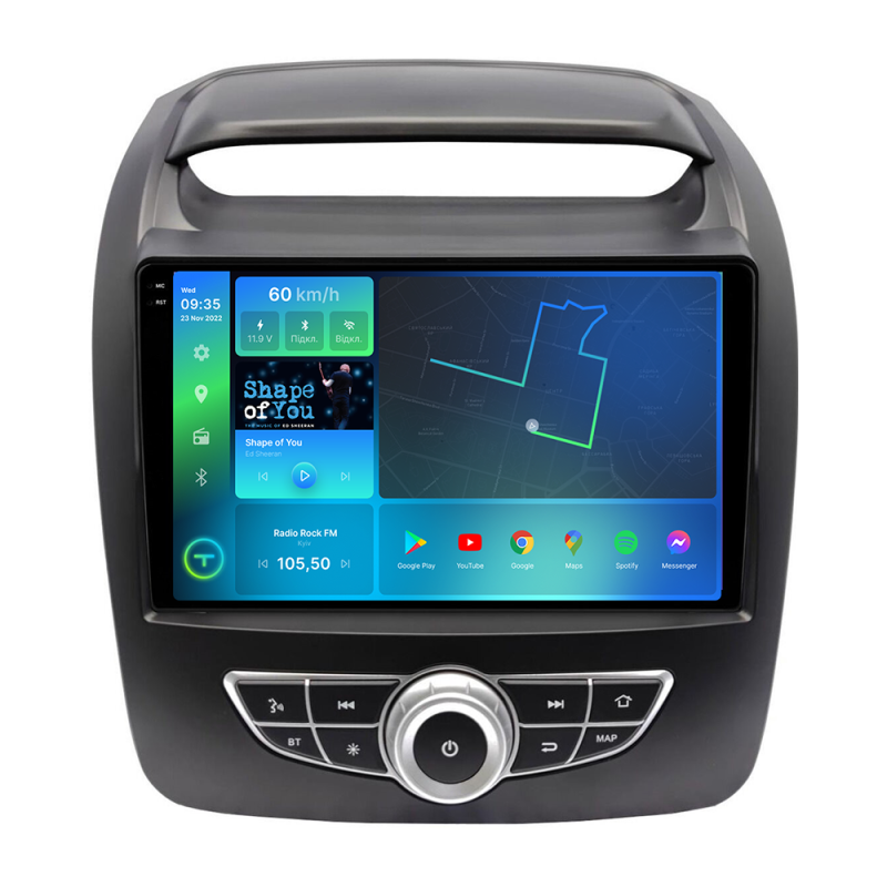 Штатна магнітола Torssen 2K DTS Kia Sorento 2013-2014 high F9432 4G Carplay DSP