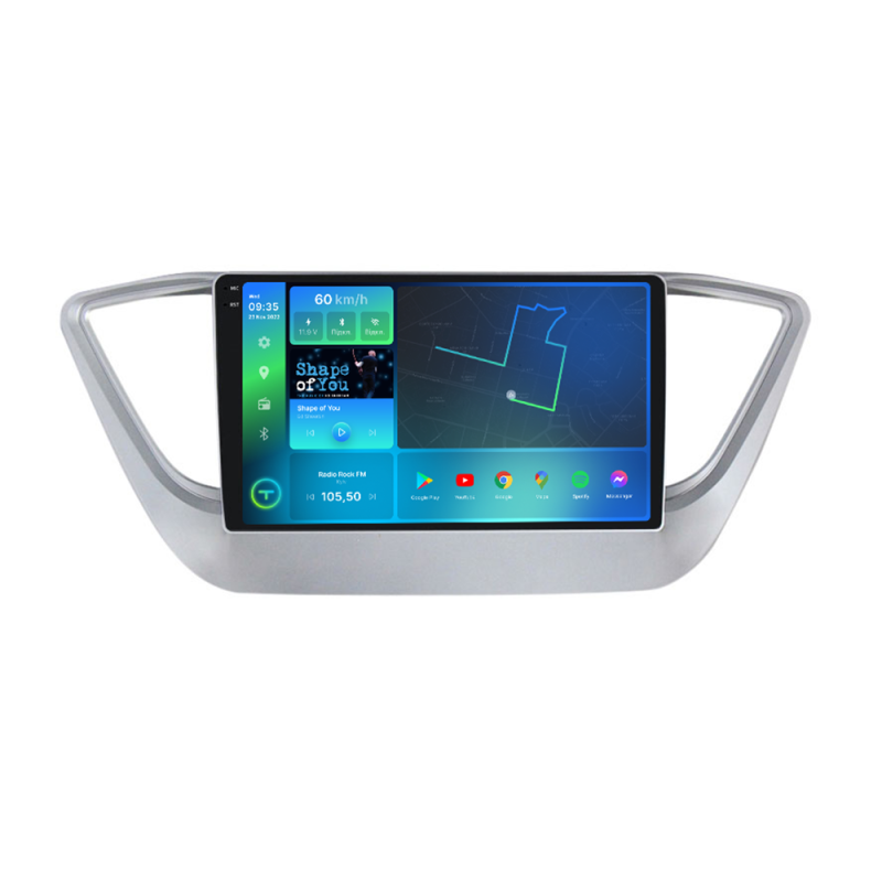 Штатна магнітола Torssen 2K DTS Hyundai Accent 2017+ F9432 4G Carplay DSP