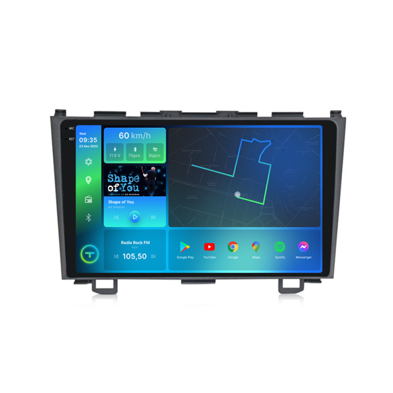Штатна магнітола Torssen 2K DTS Honda CRV-2006-2011 F9432 4G Carplay DSP
