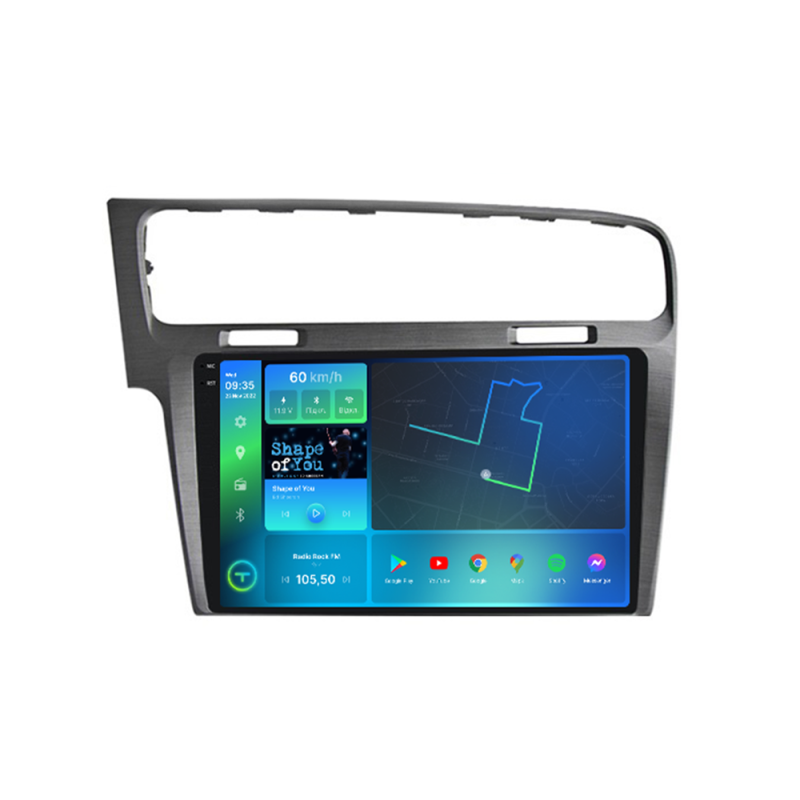 Штатна магнітола Torssen 2K DTS VW Golf 7 grey F10432 4G Carplay DSP