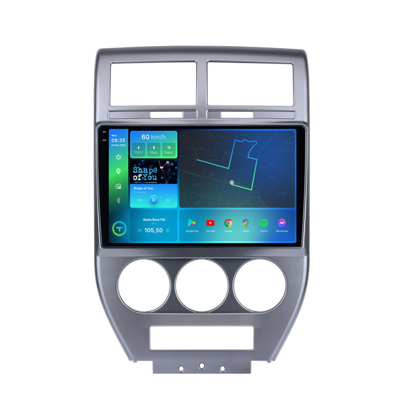 Штатна магнітола Torssen 2K DTS Jeep Compass 07-10 F10432 4G Carplay DSP