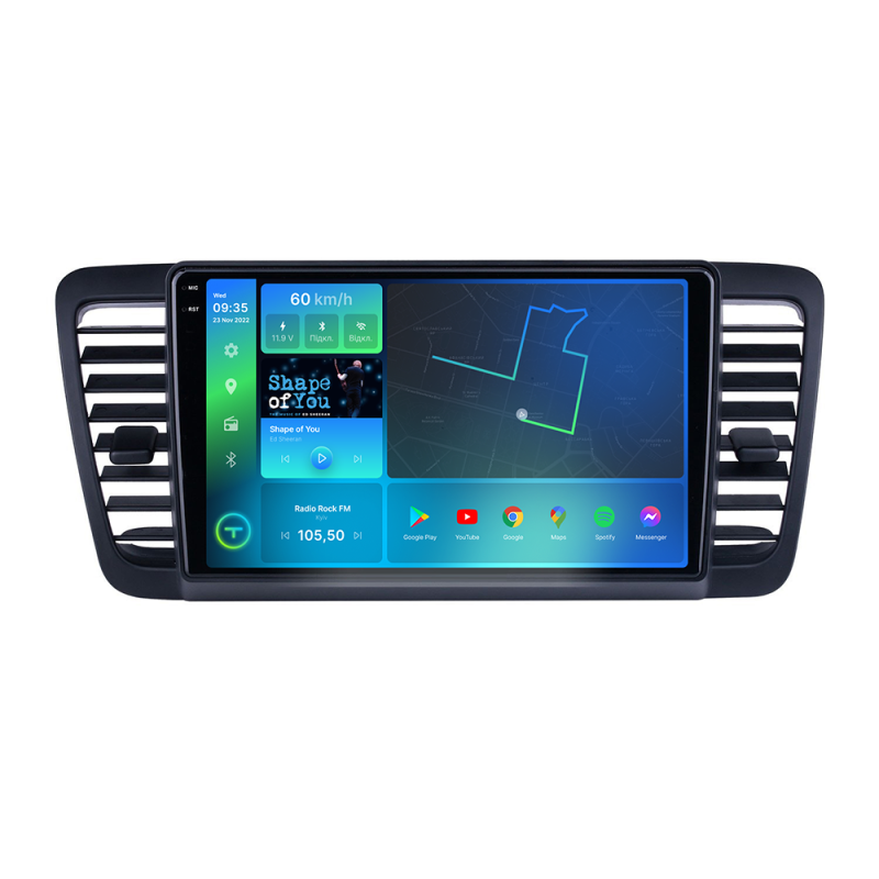 Штатна магнітола Torssen 2K DTS Subaru Outback 3/Legacy 4 (2003-2009) F9432 4G Carplay DSP