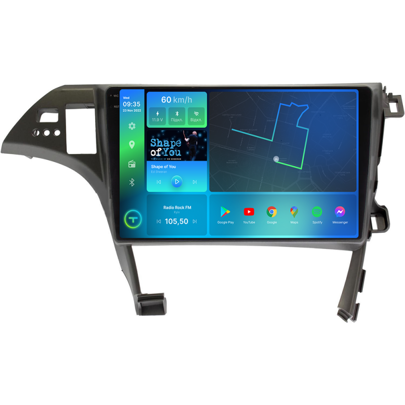 Штатна магнітола Torssen 2K DTS Toyota Prius 10-12 R F9432 4G Carplay DSP