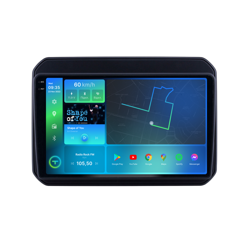 Штатна магнітола Torssen 2K DTS Suzuki Ignis 2016-2024 F9432 4G Carplay DSP