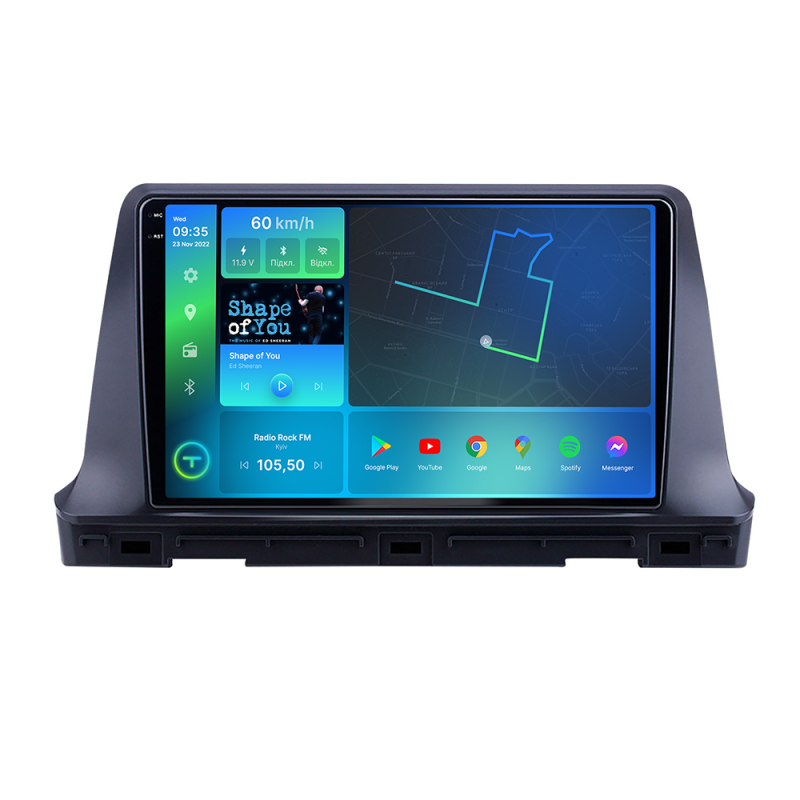 Штатна магнітола Torssen 2K DTS Kia Seltos 2020+ F9432 4G Carplay DSP