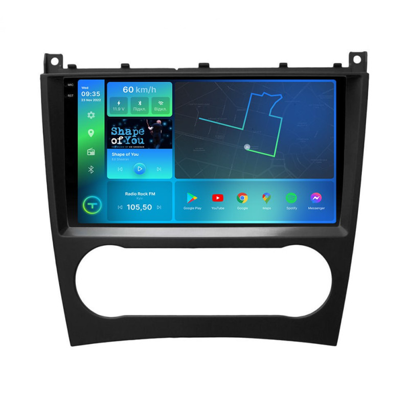Штатна магнітола Torssen 2K DTS Mercedes C(W203), CLC(CL203), CLK(W209), G(W463) F9432 4G Carplay DSP