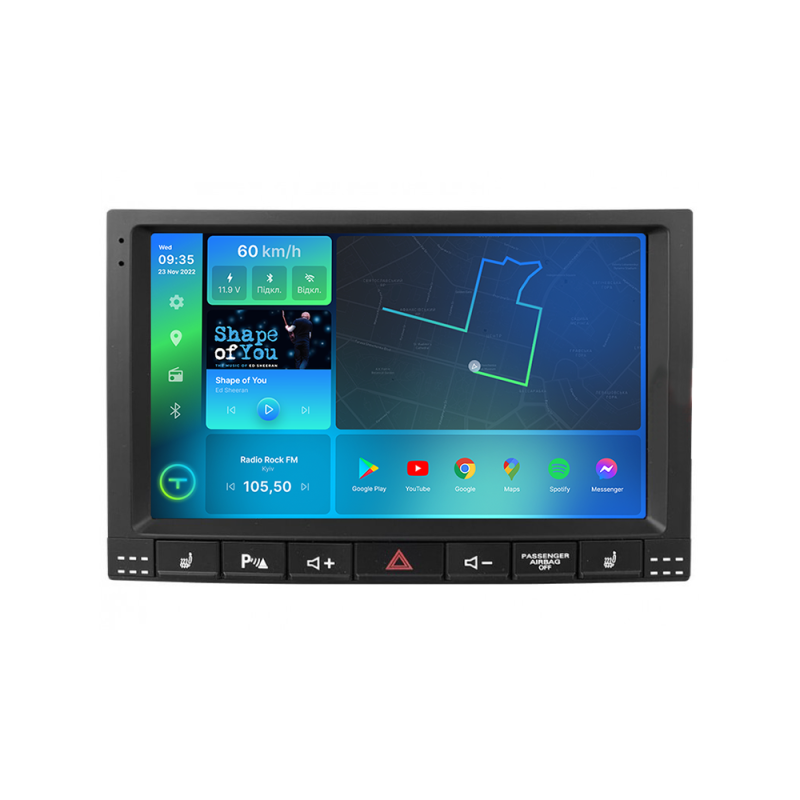 Штатна магнітола Torssen 2K DTS VW Touareg 2002-2010 F9432 4G Carplay DSP з кнопками