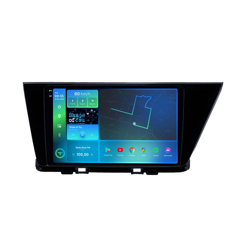 Штатна магнітола Torssen  2K DTS Kia Niro 2017+ F9432 4G Carplay DSP