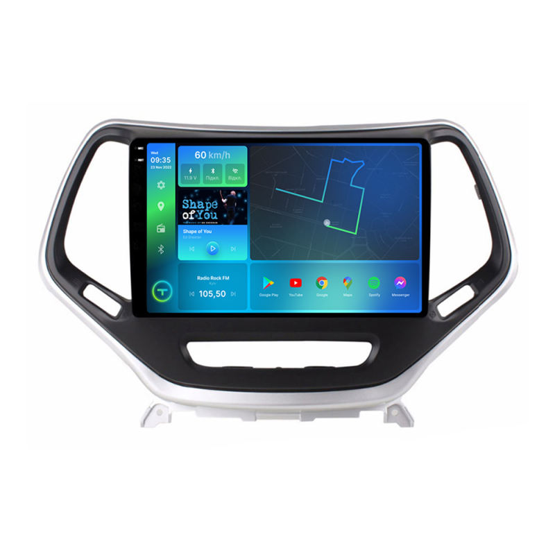 Штатна магнітола Torssen 2K DTS Jeep Cherokee 2013+ F10432 4G Carplay DSP