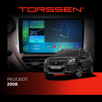 Штатна магнітола Torssen 2K DTS Peugeot 2008 F10432 4G Carplay DSP