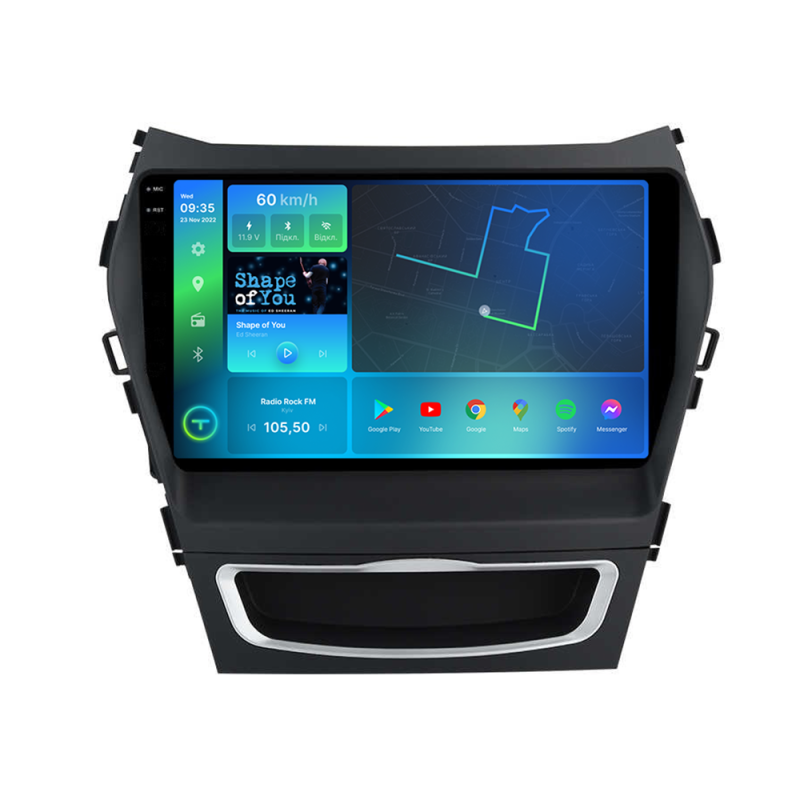 Штатна магнітола Torssen 2K DTS Hyundai IX45/Santa Fe 2013-2017 Bose F9432 4G Carplay DSP