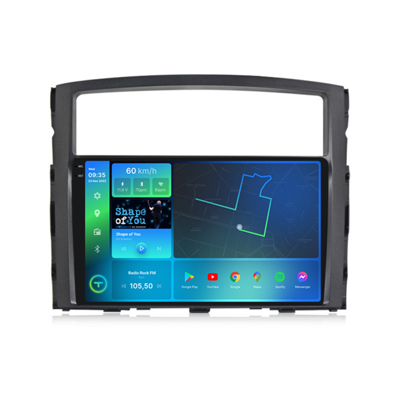Штатна магнітола Torssen 2K DTS Mitsubishi Pajero 2006-2015 F9432 4G Carplay DSP