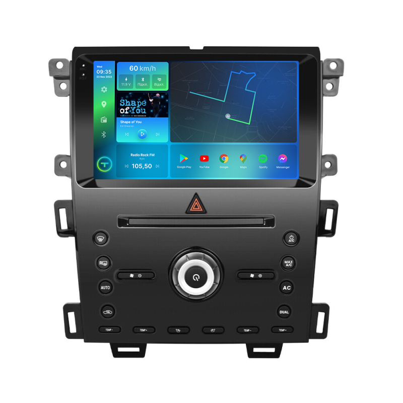 Штатна магнітола Torssen 2K Ford Edge 2015-2018 F9332 4G Carplay DSP з кнопками