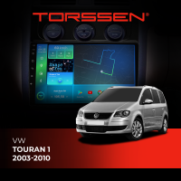 Штатна магнітола Torssen VW Touran 1 (2003-2010) F9332 4G Carplay DSP
