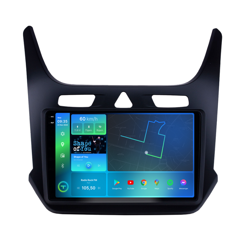 Штатна магнітола Torssen 2K Chevrolet Cobalt/Ravon R4 FL9 4+64Gb 4G Carplay DSP