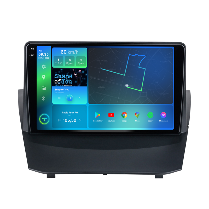 Штатна магнітола Torssen 2K Ford Fiesta 2014+ FL9 4+64Gb 4G Carplay DSP