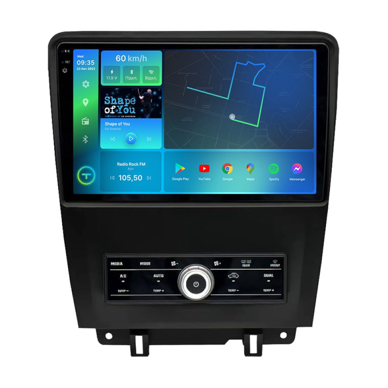 Штатна магнітола Torssen 2K Ford Mustang 2009-2014 FL9 4+64Gb 4G Carplay DSP