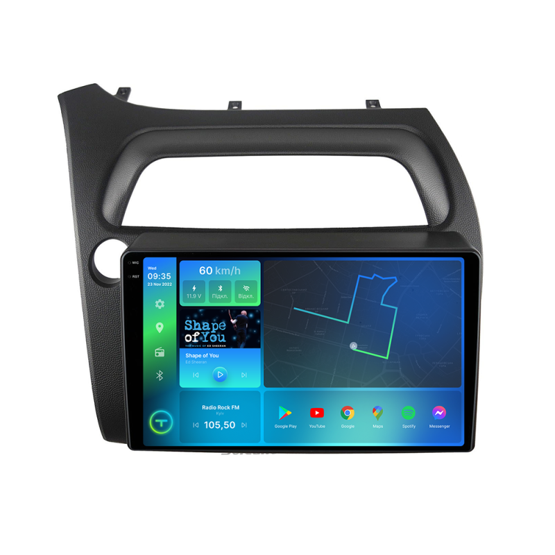 Штатна магнітола Torssen 2K Honda Civic 5D Coupe FL9 4+64Gb 4G Carplay DSP