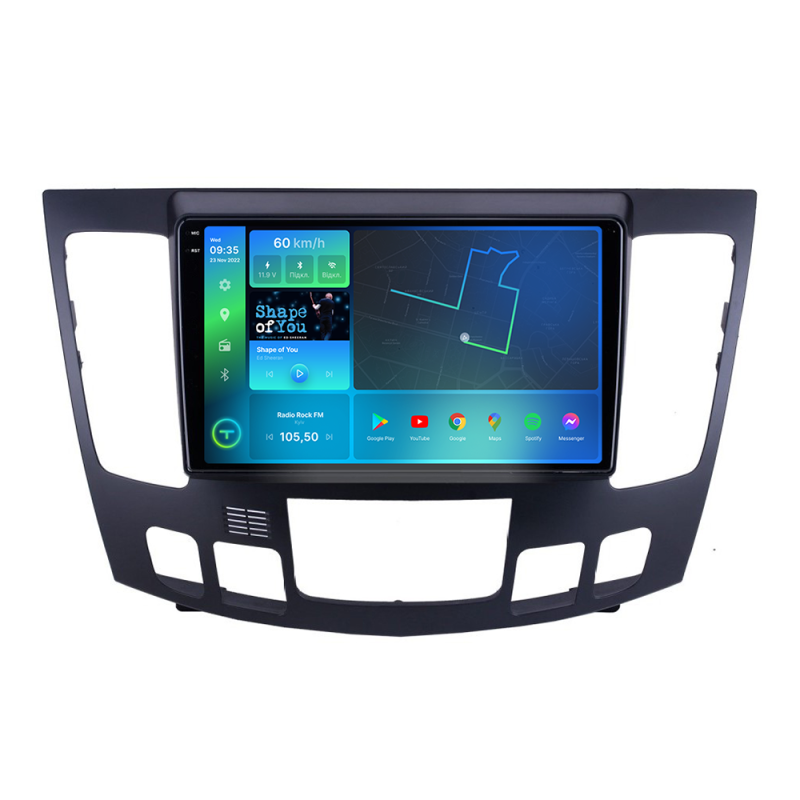 Штатна магнітола Torssen 2K Hyundai Sonata NF 08-10 climate FL9 4+64Gb 4G Carplay DSP