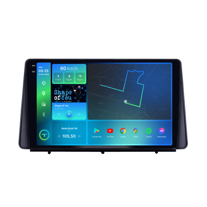 Штатна магнітола Torssen 2K Ford Focus 2019+ FL9 4+64Gb 4G Carplay DSP