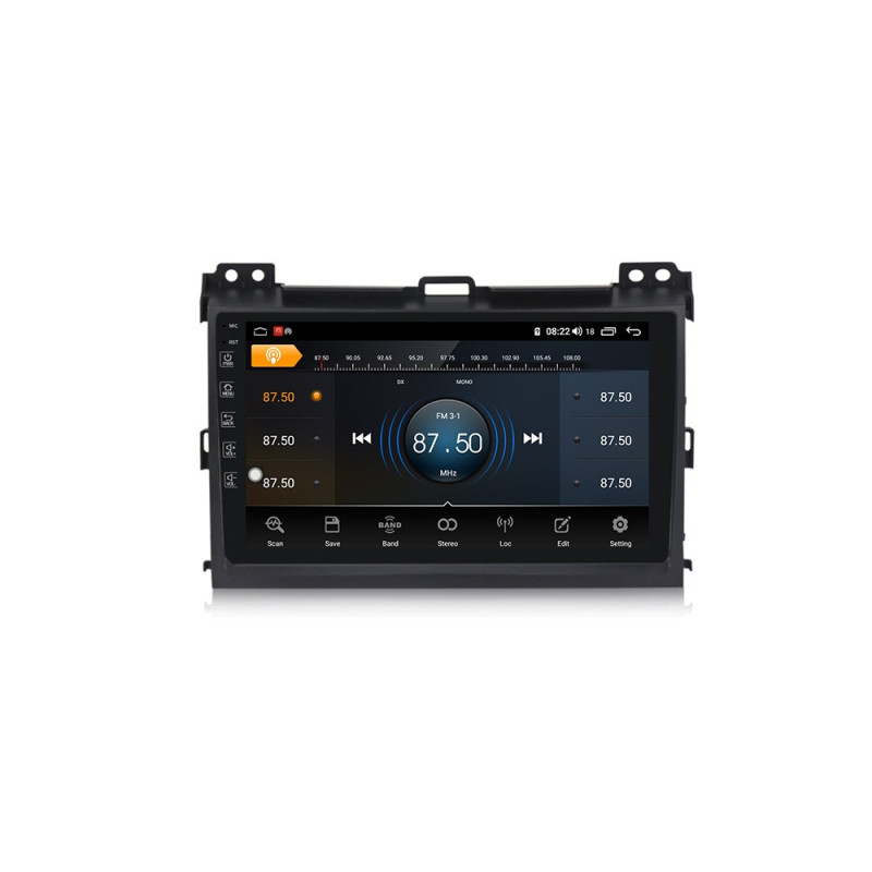 Штатна магнітола Torssen Toyota Prado 120 F9332 4G Carplay