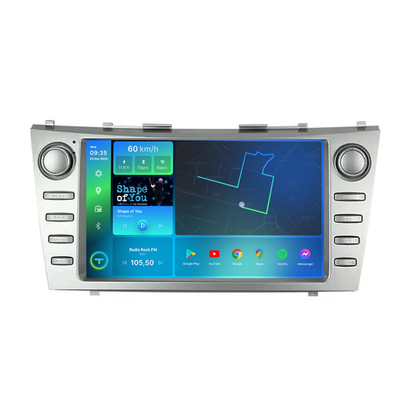 Штатная магнитола Torssen Toyota Camry 40 з кнопками F9332 4G Carplay DSP