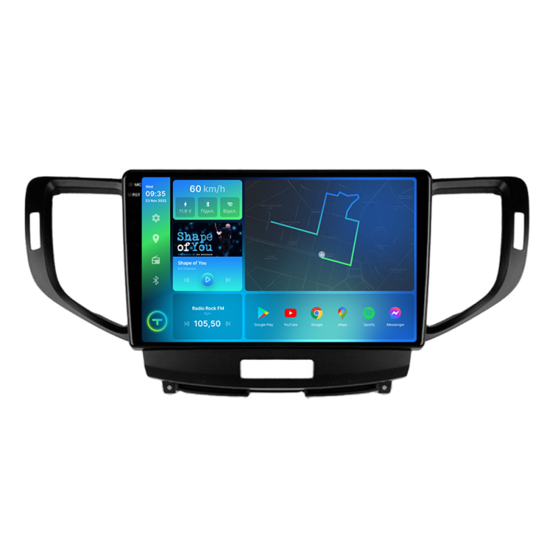 Штатна магнітола Torssen 2K Honda Accord 8/Acura TSX 08-13 FL9 4+64Gb 4G Carplay DSP