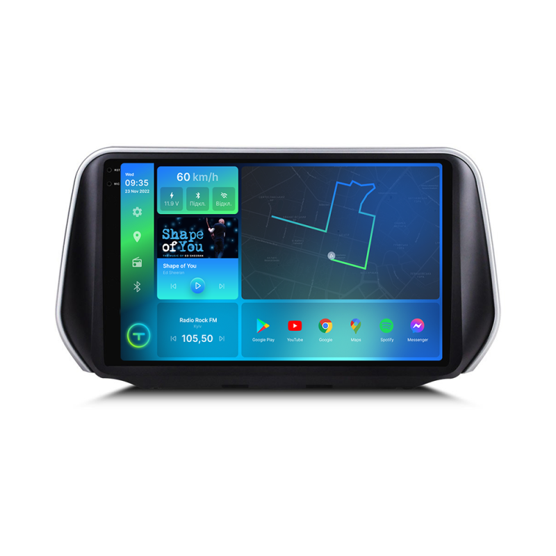 Штатна магнітола Torssen 2K Hyundai Santa Fe/IX45 2021+ FL10 4+64Gb 4G Carplay DSP