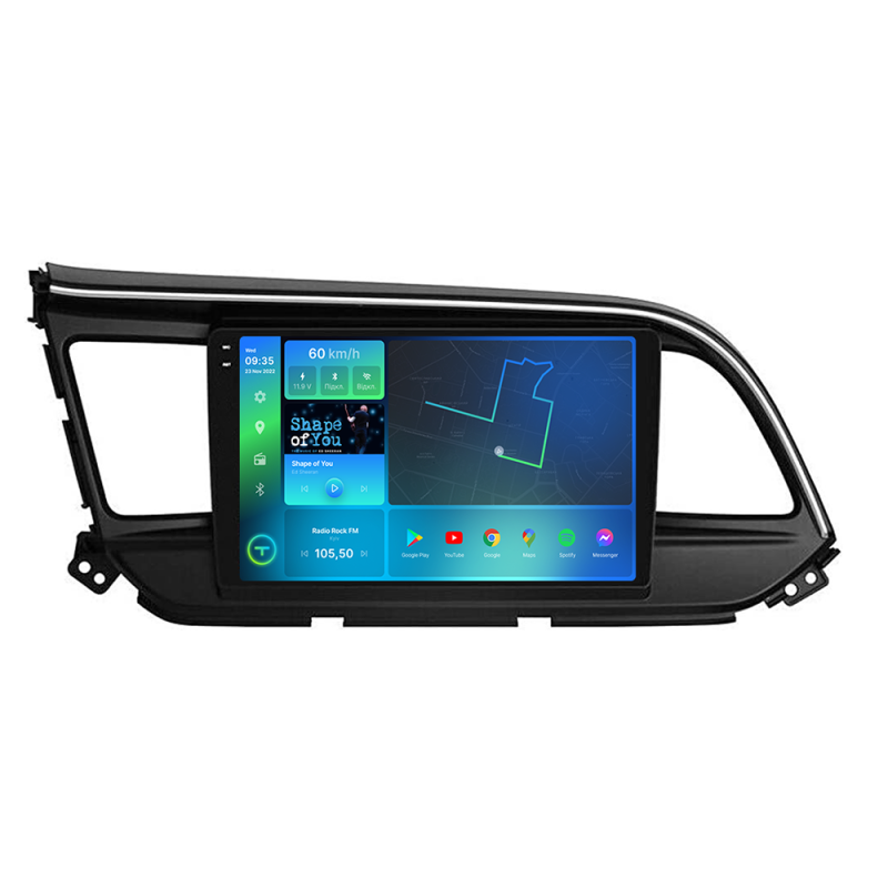 Штатна магнітола Torssen 2K Hyundai Elantra 19+ FL9 4+64Gb 4G Carplay DSP